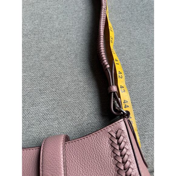 Brighton Fia Crossbody Leather Bag French Mauve - Picture 8 of 15